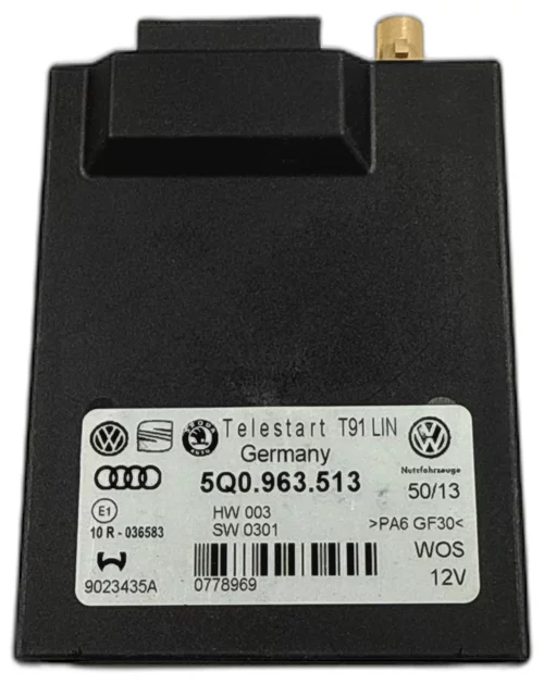 Řídící jednotka nezávislého topení WEBASTO, 5Q0 963 513