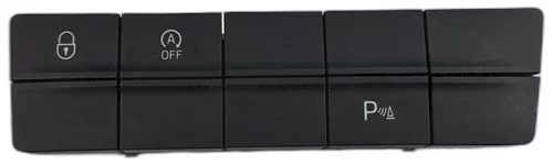 Panel tlačítek, 5E1 927 238, 5E1 927 132 M, Škoda Octavia III