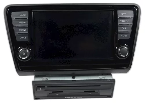 Rádio Columbus, 5E0 035 020 D, 5E0 919 606, Škoda Octavia III
