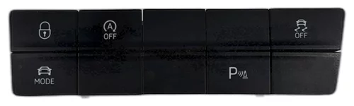 Panel tlačítek, 5E1 927 132 G, 5E1 927 238 C, Škoda Octavia III