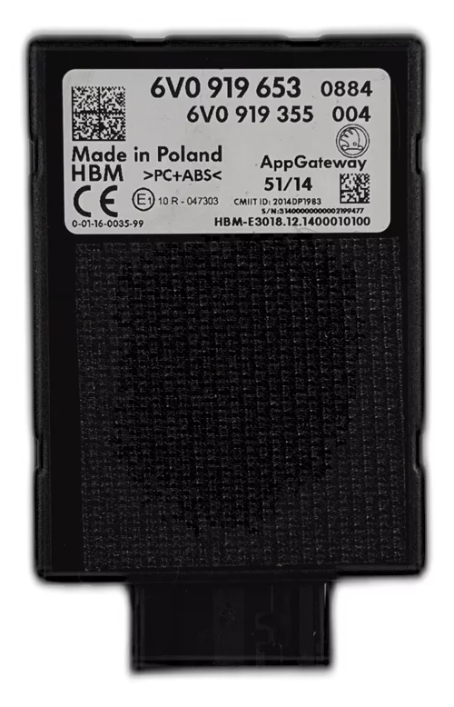 Řídící jednotka pro online služby, 6V0 919 653